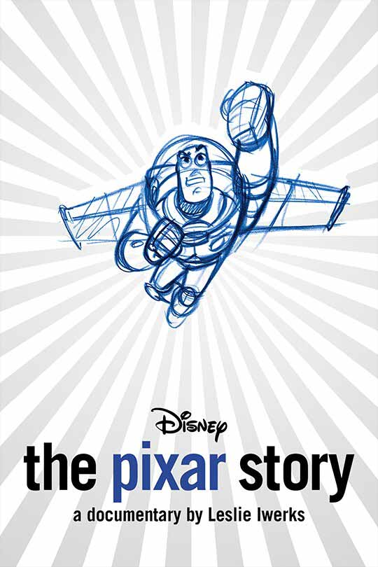 โปสเตอร์หนังสารคดี The Pixar Story