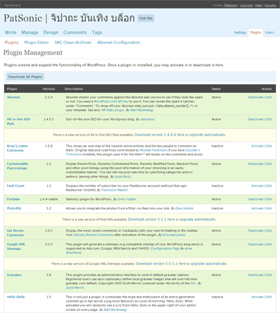 WordPress 2.5