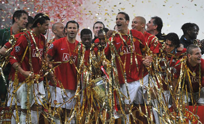 manunited ucl champion