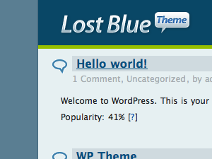 Lost Blue Them
