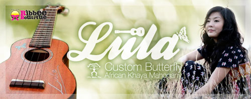 Ukulele Custom Butterfly's Lula