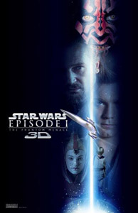โปสเตอร์ Star Wars: Episode I - The Phantom Menace 3D