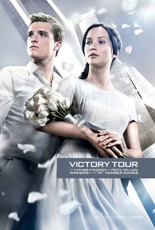 The Hunger Games: Catching Fire - Victory Tour Poster 1