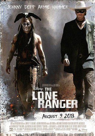 โปสเตอร์หนัง หน้ากากพิฆาตอธรรม The Lone Ranger