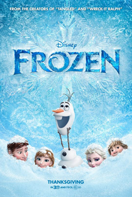 โปสเตอร์หนัง Frozen ผจญภัยแดนคำสาปราชินีหิมะ แบบที่ 1