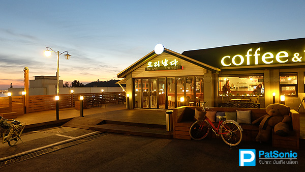 ร้านกาแฟ The CAFE ประเทศเกาหลีใต้