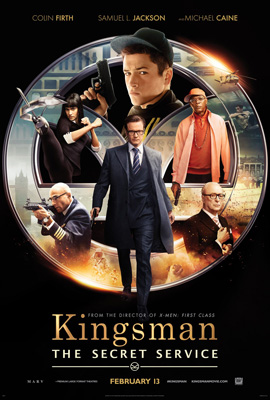 โปสเตอร์อังกฤษของ Kingsman: The Secret Service โคตรพิทักษ์บ่มพยัคฆ์