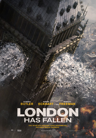 โปสเตอร์หนัง London Has Fallen ผ่ายุทธการถล่มลอนดอน