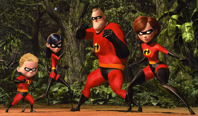 The Incredibles: Disney Pixar animation