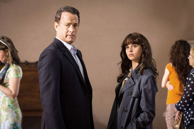 Tom Hanks และ Felicity Jones ใน Inferno