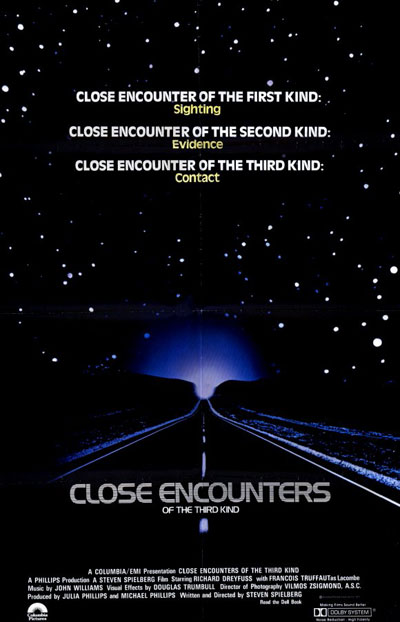 close encounters of the third kind poster