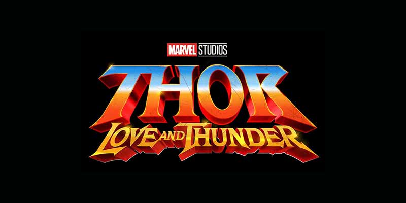 โลโก้ของภาพยนตร์ Thor: Love and Thunder
