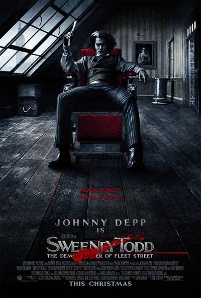 โปสเตอร์หนัง Sweeney Todd: The Demon Barber of Fleet Street