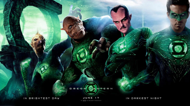 ภาพโปรโมตจากหนัง Green Lantern