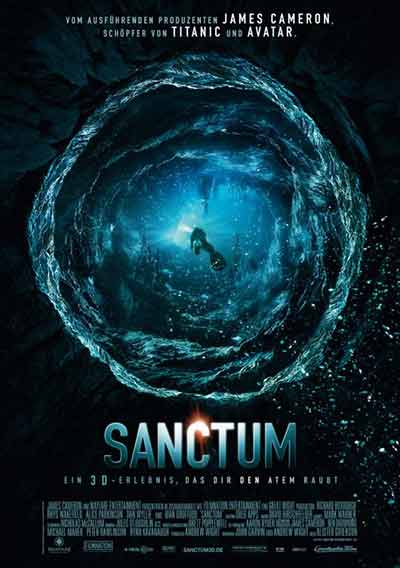 Sanctum Poster 1 โปสเตอร์ Sanctum แซงทัม ดิ่ง ท้า ตาย