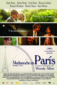 โปสเตอร์หนัง Midnight in Paris คืนบ่มรักที่ปารีส 