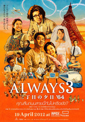 โปสเตอร์ภาพยนตร์ Always Sunset On The Third Street 3 เวอร์ชั่นภาษาไทย