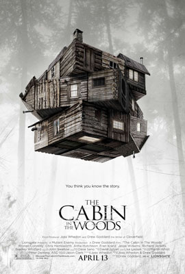 โปสเตอร์ The Cabin in the Woods แย่งตาย ทะลุตาย แบบที่ 1
