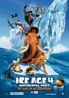 Ice Age 4 Continental Drift Poster 2