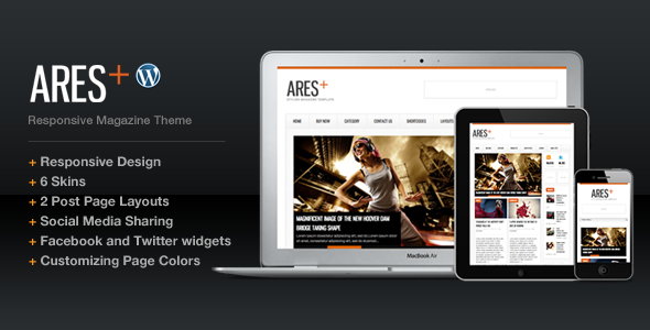 Ares WordPress Theme