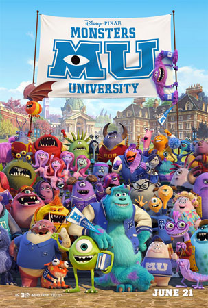 Monsters University - Poster