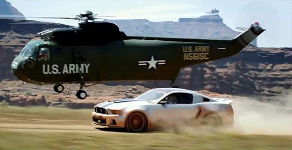 ภาพจากหนัง Need For Speed ซิ่งเต็มสปีดแค้น