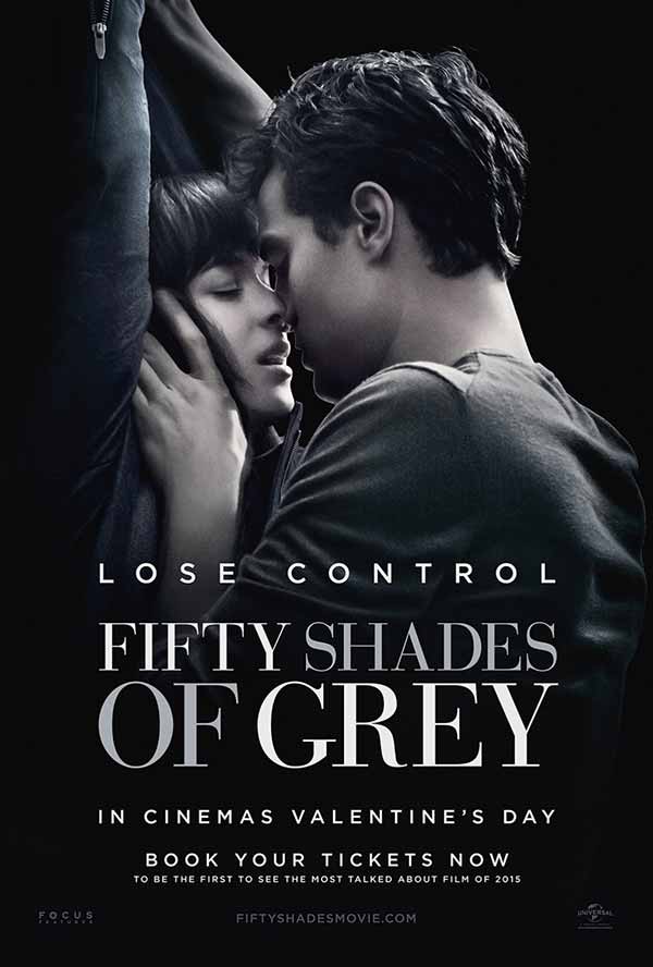 Poster แบบแรก Fifty Shades of Grey ฟิฟตี้เชดส์ออฟเกรย์