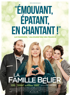 โปสเตอร์ฝรั่งเศส La famille Bélier ร้องเพลงรักให้ก้องโลก