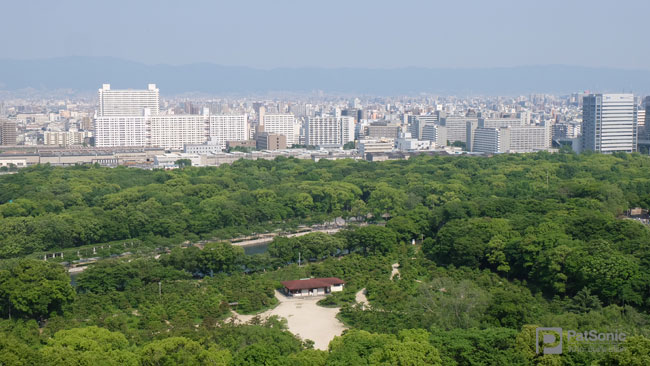 View from Osakajo