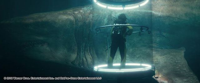 ภาพนิ่งจากภาพยนตร์ The Meg โคตรหลามพันล้านปี