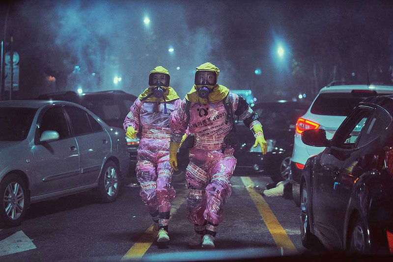 ภาพนิ่งจากหนังเกาหลี 'ฝ่าหมอกพิษ ภารกิจรัก'