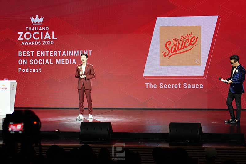 The Secret Sauce ผู้ได้รับรางวัลสาขา Podcast