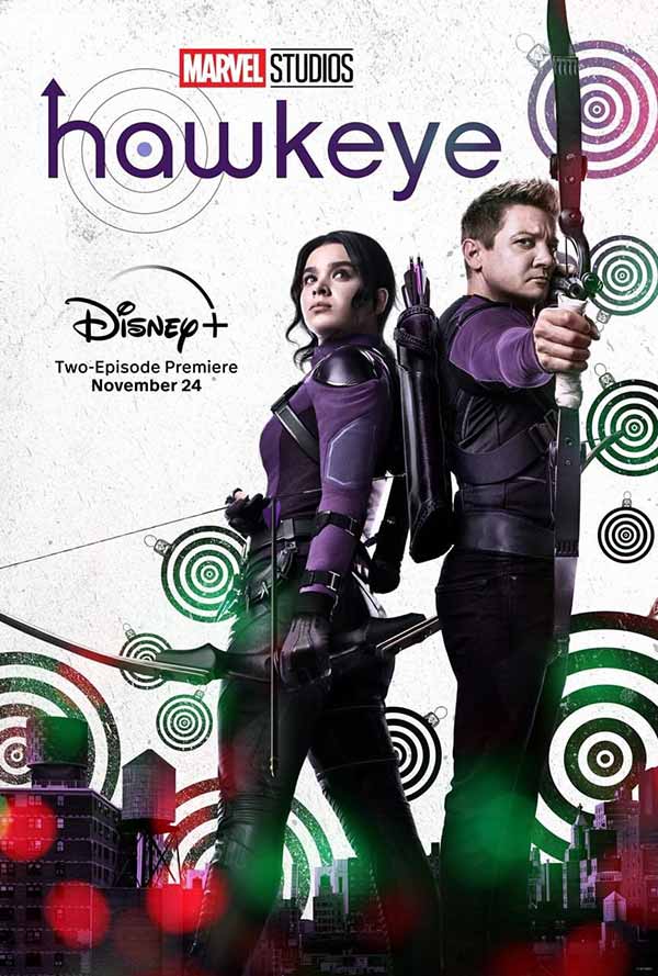 โปสเตอร์ซีรีส์ Hawkeye ทาง Disney+ Hotstar