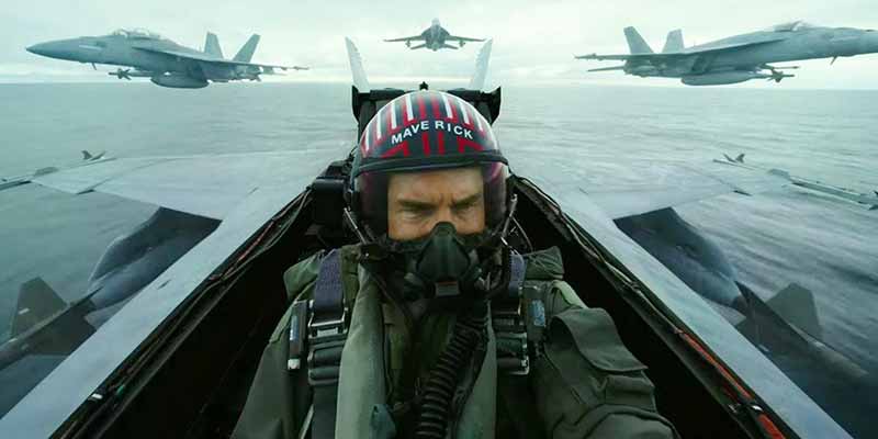 Tom Cruise กับบทบาทนักบินทดสอบผู้กล้าหาญและหลีกหนีจากความก้าวหน้าทางการงาน ในหนัง Top Gun: Maverick