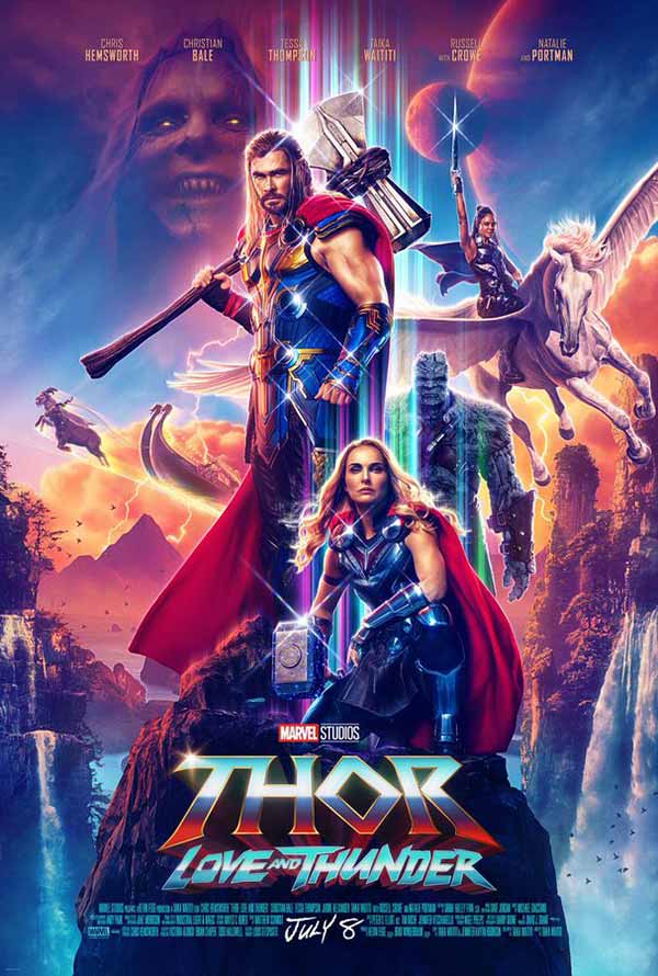 โปสเตอร์หนัง Thor: Love and Thunder ธอร์ ด้วยรักและอัสนี