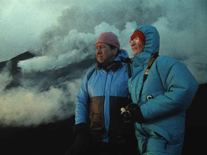 คาเทีย คราฟท์ กับ มอริซ คราฟ คู่รักนักภูเขาไฟวิทยา ในหนัง Fire of Love