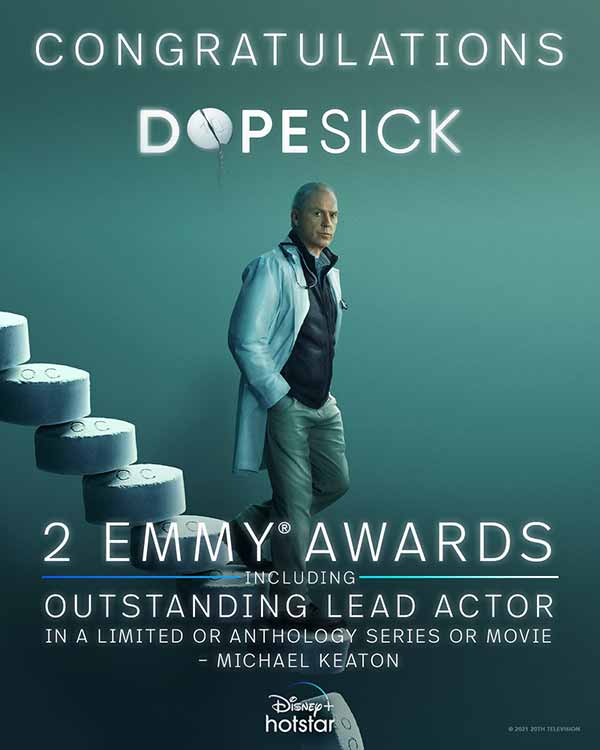 ซีรีส์ 2 รางวัล Emmy Awards - Dopesick