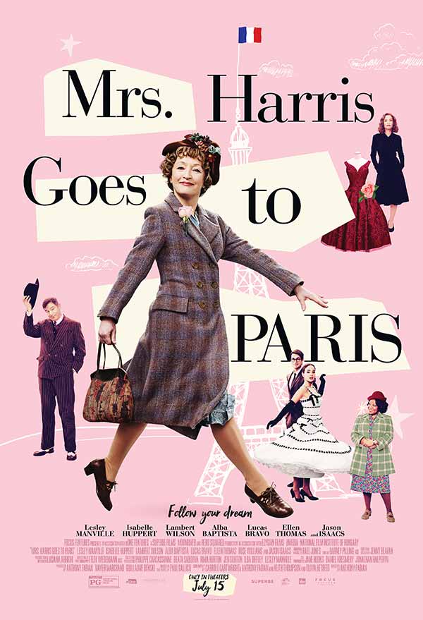โปสเตอร์หนัง Mrs.Harris Goes To Paris มิสซิสแฮร์ริสไปปารีส