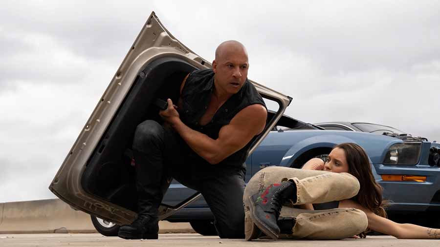 Vin Diesel และ Daniela Melchior ในหนัง Fast X