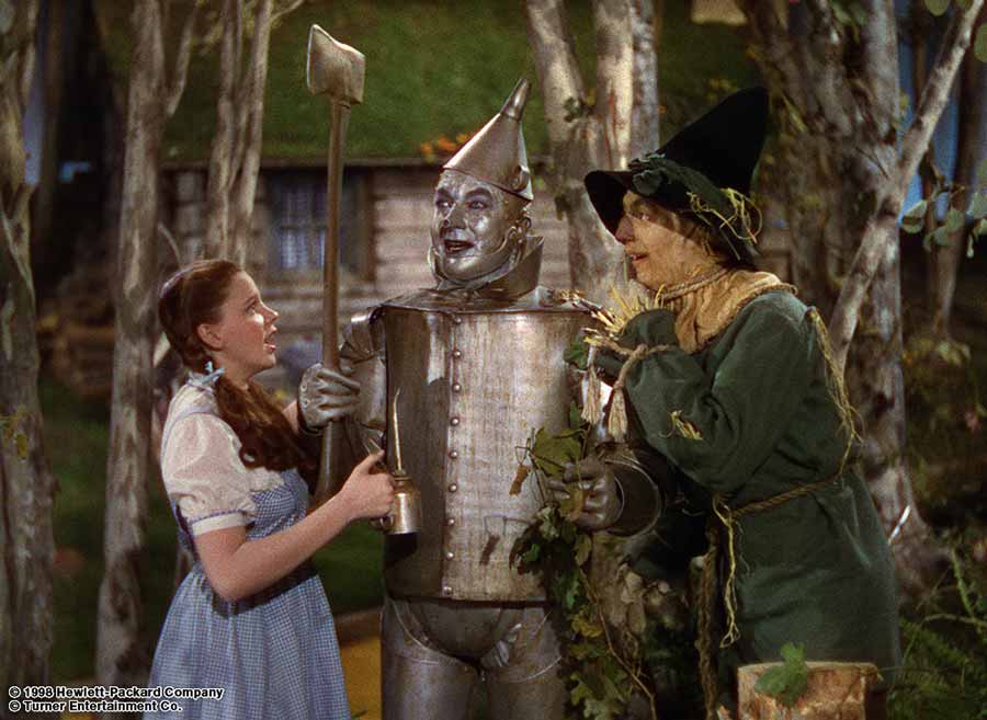 ภาพจากหนังเรื่อง The Wizard of Oz เวอร์ชันปี 1939