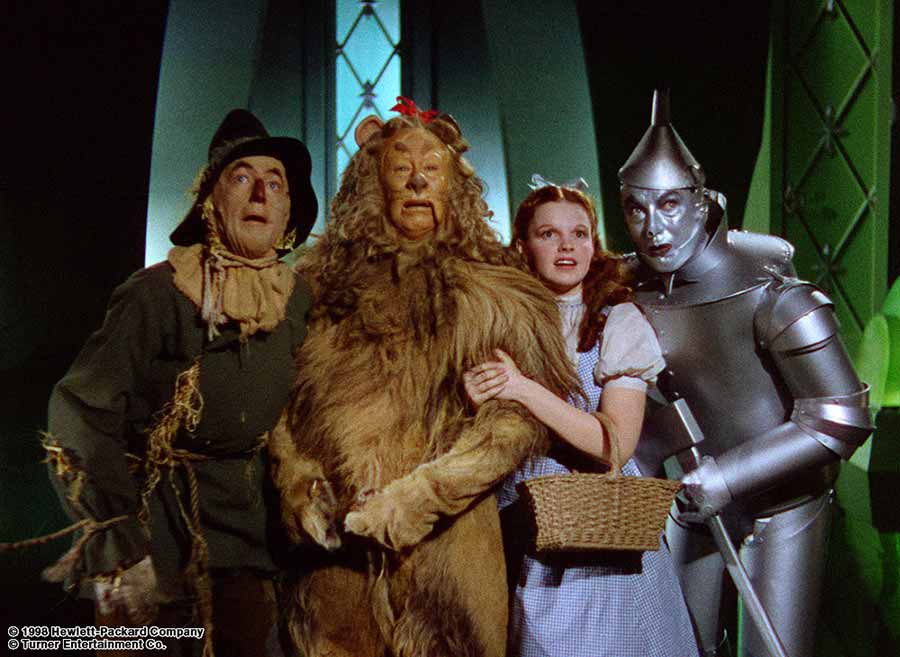 ภาพจากหนังเรื่อง The Wizard of Oz เวอร์ชันปี 1939