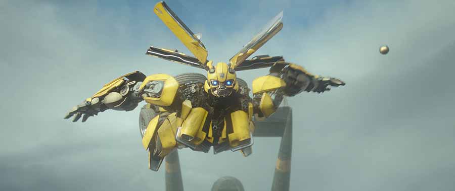Bumblebee ในหนังเรื่อง ทรานสฟอร์เมอร์ส: กำเนิดจักรกลอสูร