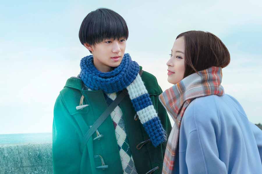 โอนิชิ ริคุ และ ซึสึ ฮิโรเสะ สองนักแสดงนำในหนัง The Water Flows to the Sea