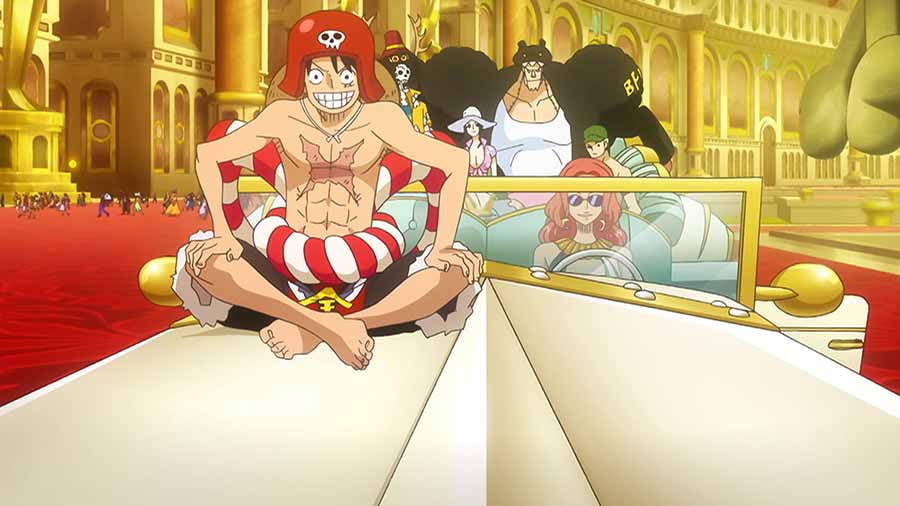 ภาพจากหนัง One Piece Film: Gold