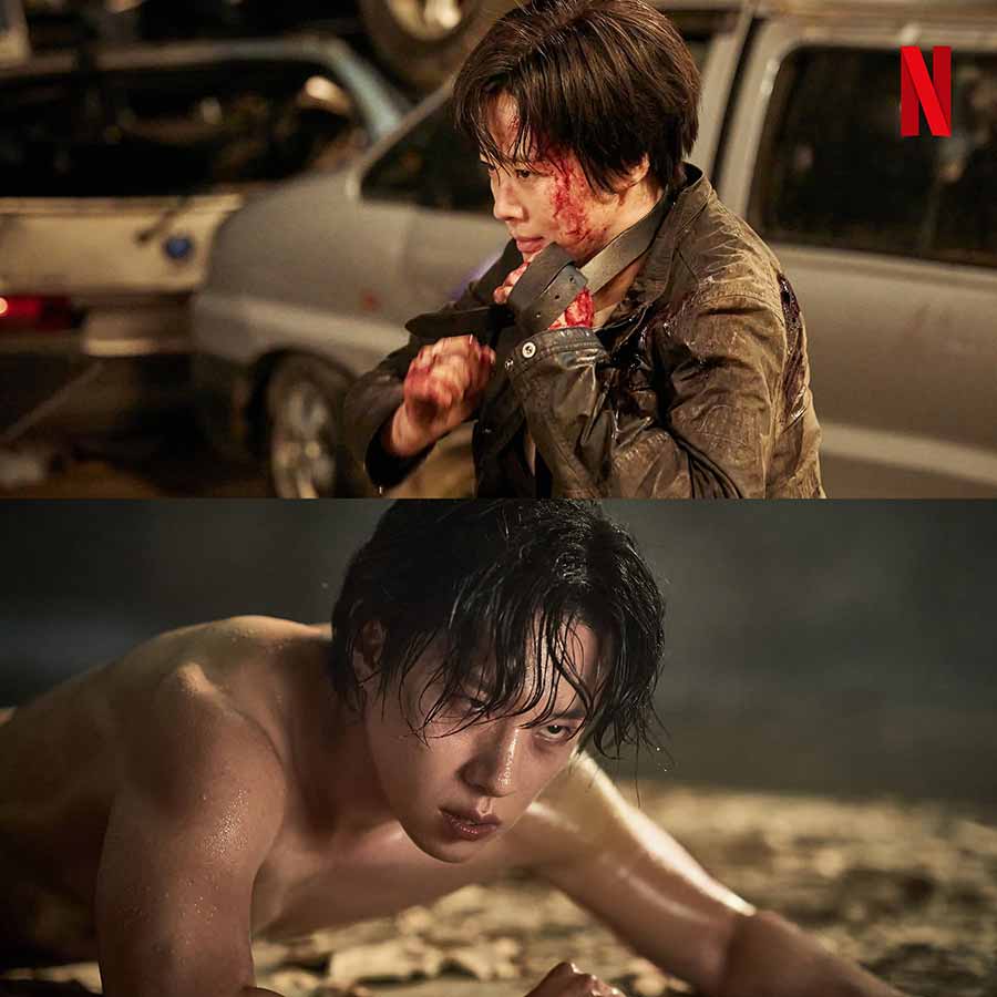 ภาพจากซีรีส์เกาหลีทาง Netflix เรื่อง Hellbound 2 