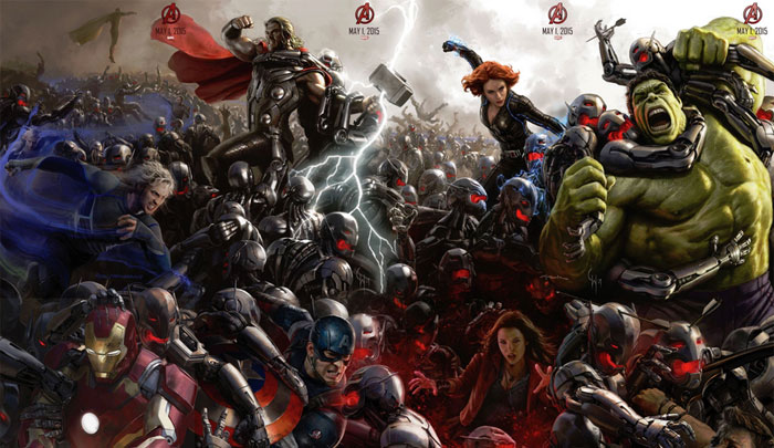 Marvel เผยโฉมคอนเซปต์ The Avengers : Age of Ultron เเละ Ant-Man