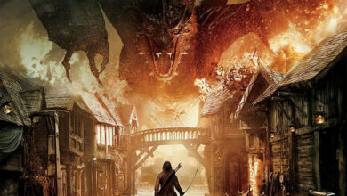 ภาพจากหนังเเละโปสเตอร์เเรกของ The Hobbit: The Battle of the Five Armies