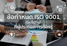 ข้อกำหนด ISO 9001 มีอะไรบ้าง? ที่ผู้ประกอบการต้องรู้